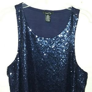 Sequin tank